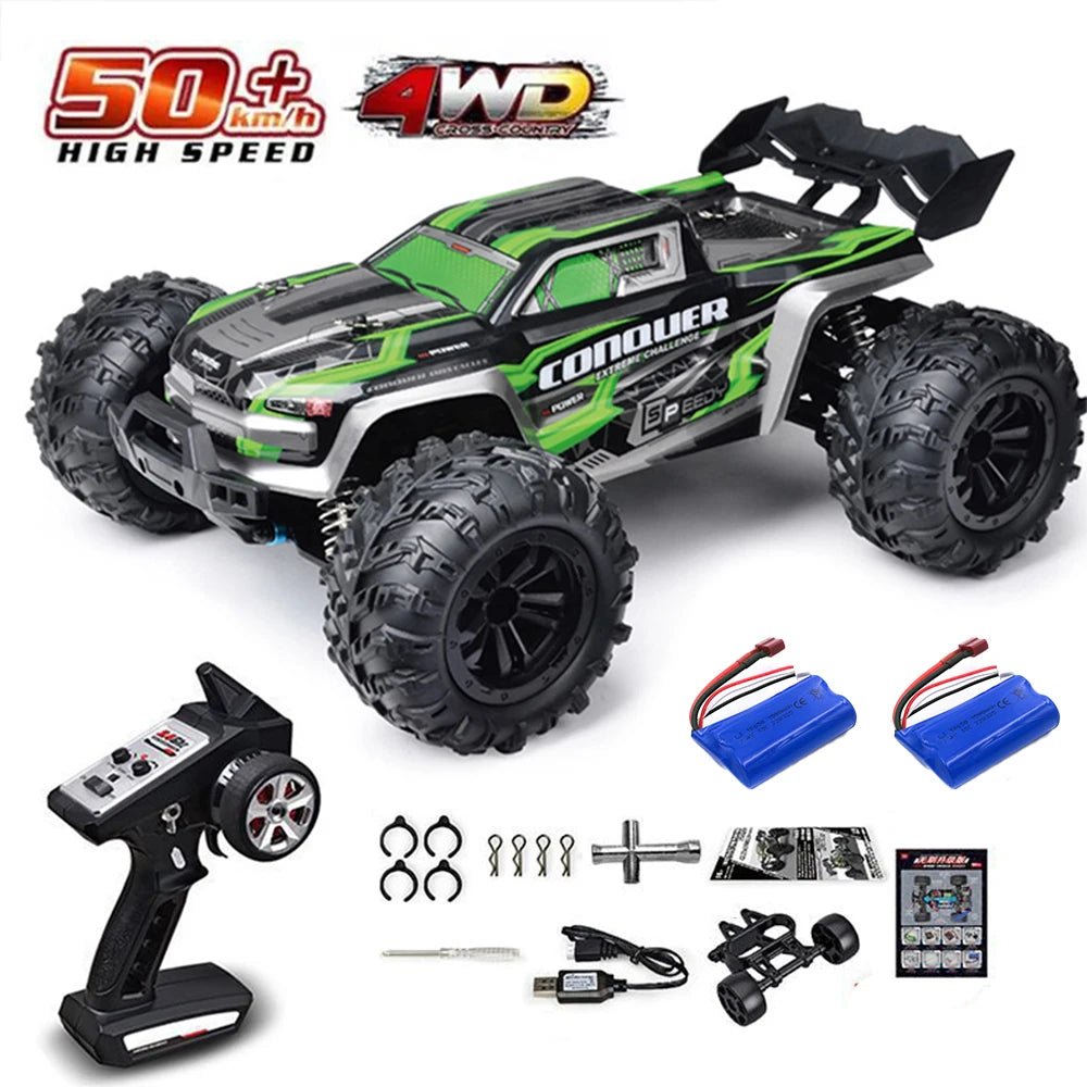 High-Speed 1/16 Brushless RC Monster Truck