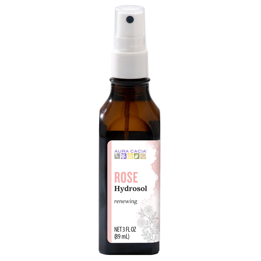 Aura Cacia Rose Hydrosol 3 fl. oz.