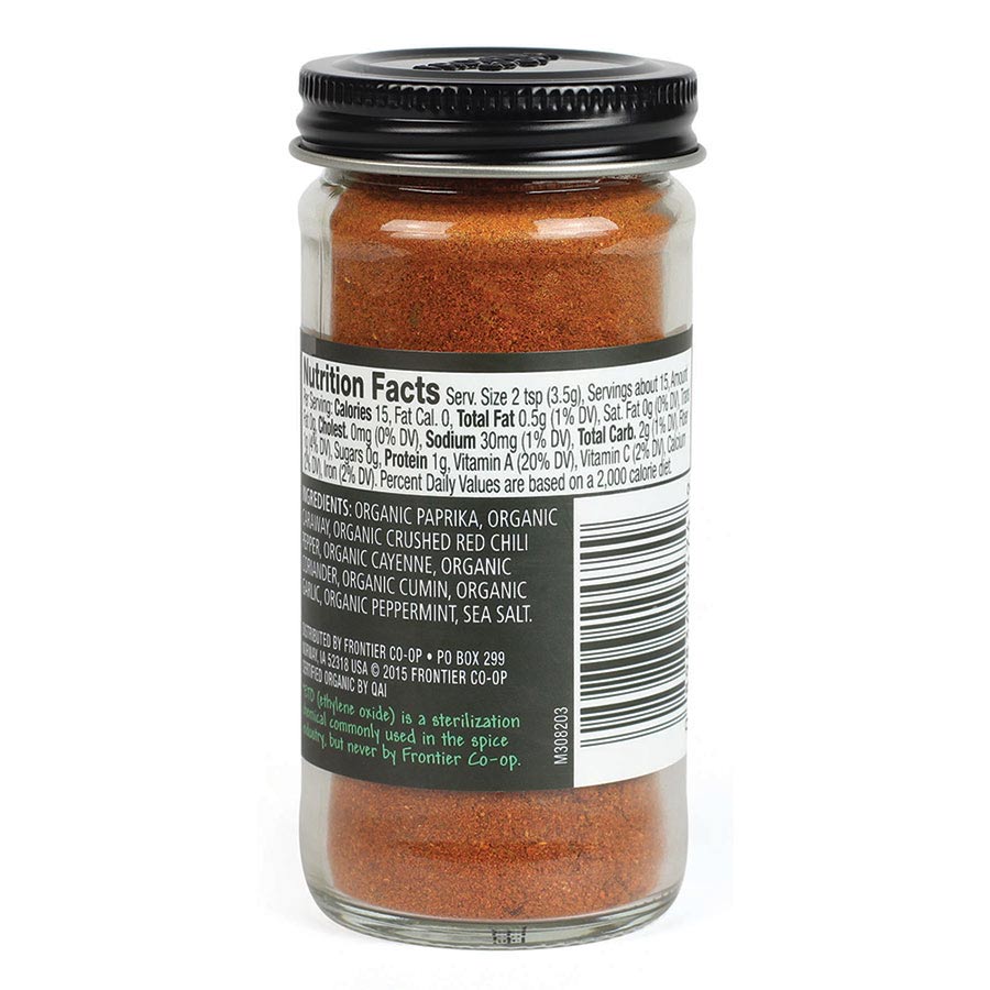 Frontier Co-op Harissa Seasoning, Organic 1.90 oz.