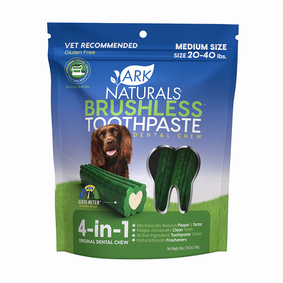 Ark Naturals Medium to Large Dog Brushless Toothpaste 18 oz.