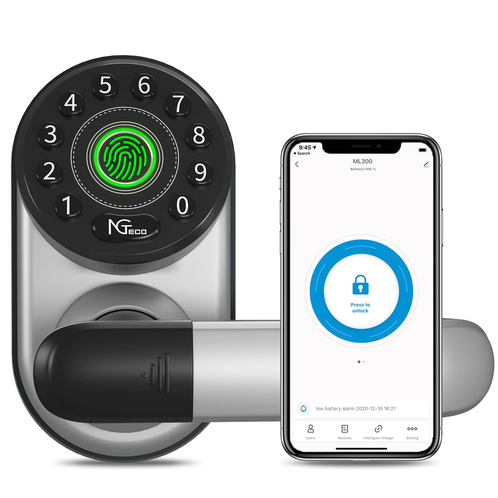 Smart Biometric Fingerprint Door Lock