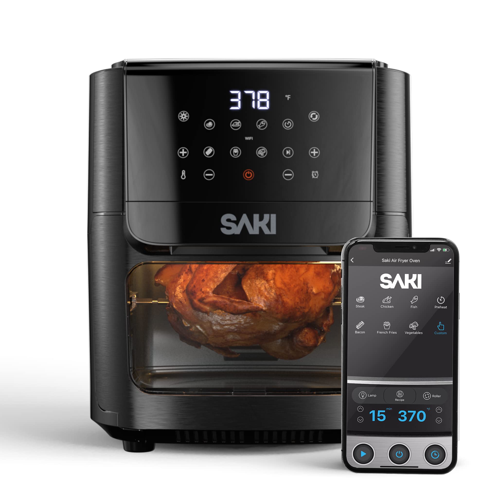 Smart Air Fryer Oven XL 13 Quart | Black