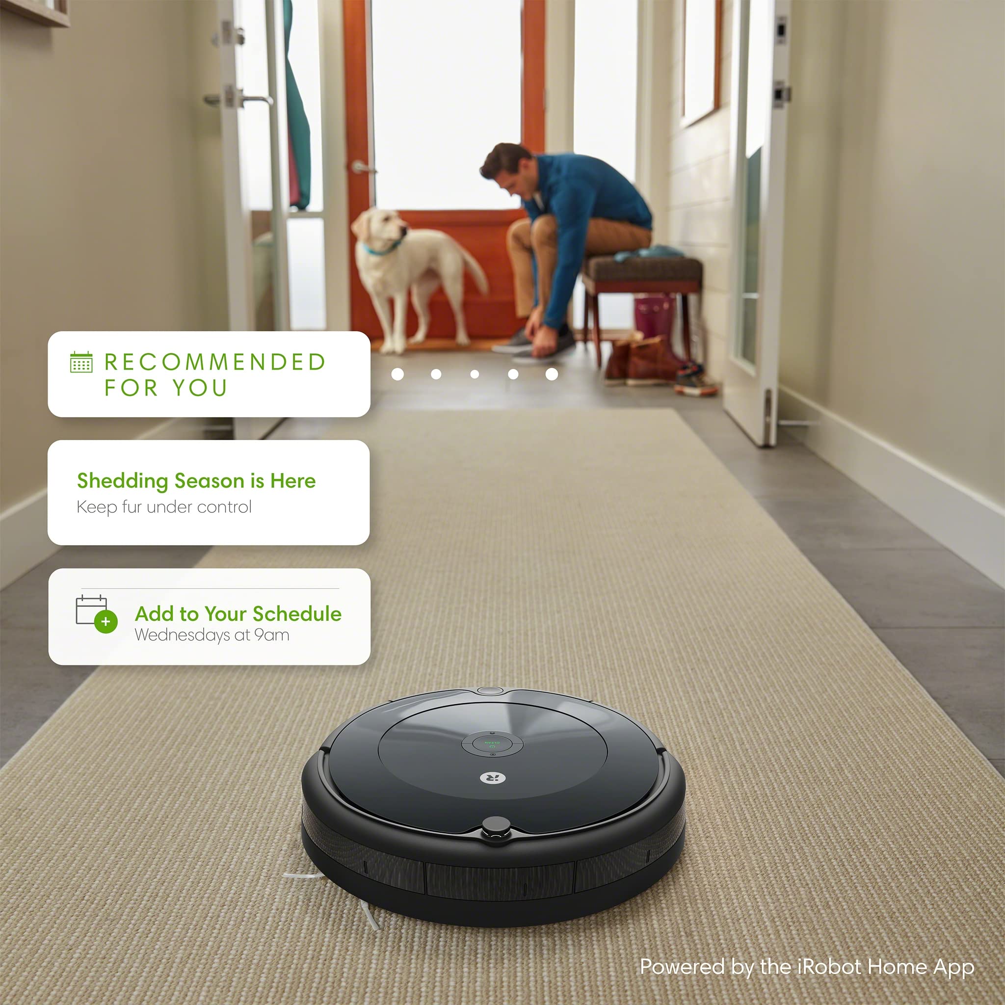 692 Smart Self-Charging Robot Vacuum | Charcoal Grey