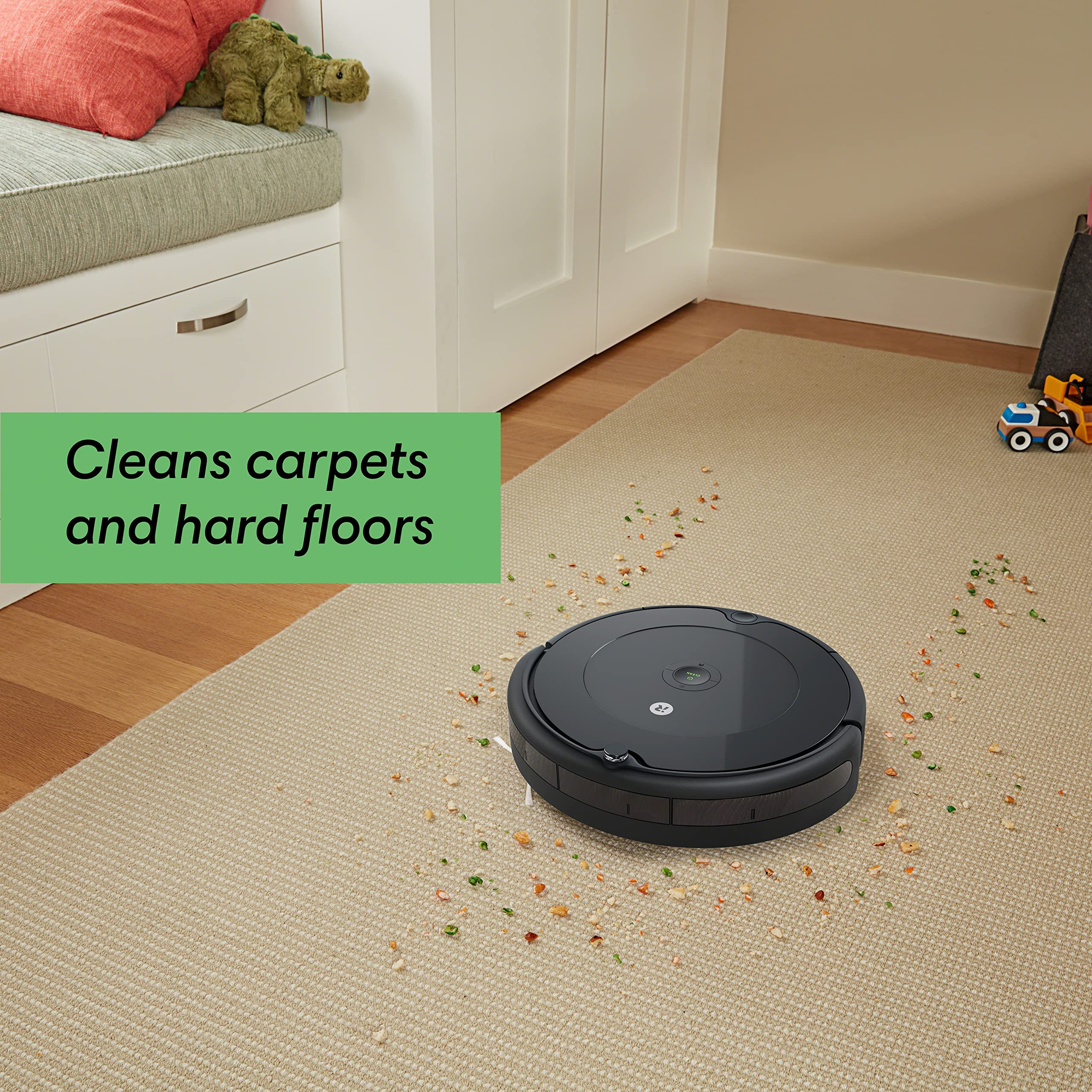 692 Smart Self-Charging Robot Vacuum | Charcoal Grey