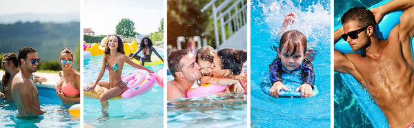Inflatable Kiddie Pools 96in*26in