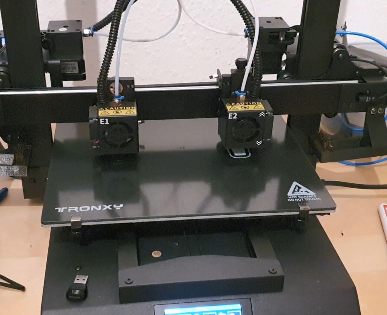 Tronxy Gemini S デュアル エクストルーダー IDEX 3D プリンター キット