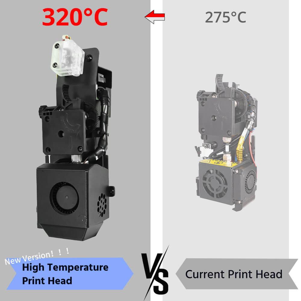 Tronxy 320 Degree Hotend Direct Drive Extruder High Temperature Upgrade Print Head for X5SA / X5SA 400 / X5SA 500 Series 3D Printers