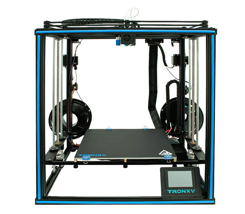 Tronxy X5SA-400 Dual Extruder 3D Printer Large Format 3D Printer FDM 3D Printing 2-in-1-out Nozzle Auto Leveling 3D Printer 3D Printer Kit Titan Extruder