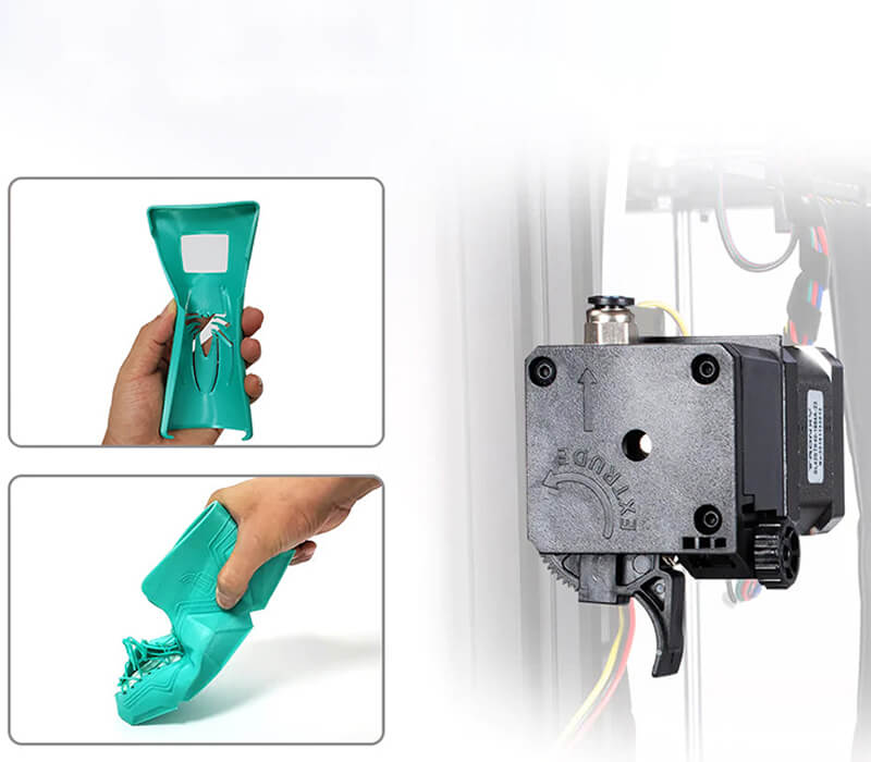 Tronxy X5SA-400 Dual Extruder 3D Printer Large Format 3D Printer FDM 3D Printing 2-in-1-out Nozzle Auto Leveling 3D Printer 3D Printer Kit Titan Extruder