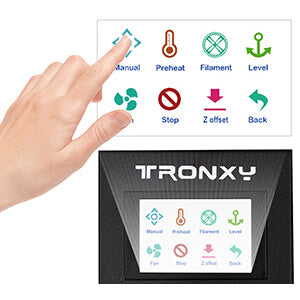 Tronxy X5SA-400 Dual Extruder 3D Printer Large Format 3D Printer FDM 3D Printing 2-in-1-out Nozzle Auto Leveling 3D Printer 3D Printer Kit Titan Extruder