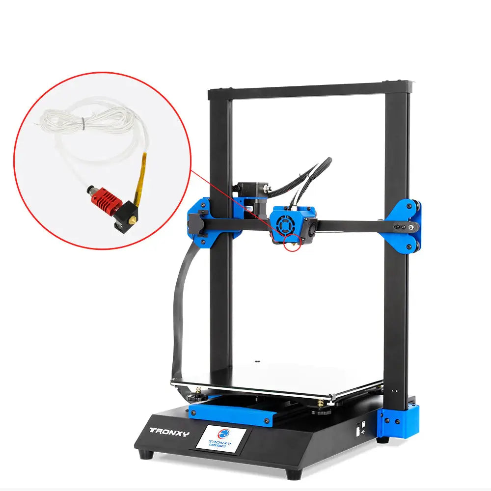 Tronxy 3D Printer MK10 Upgrade Extruder Kit 0.4mm Nozzle 3D Printing Accessories 24V Extruder Extruder Kit Upgrade Kit for 3D Printer 3D Printer Parts