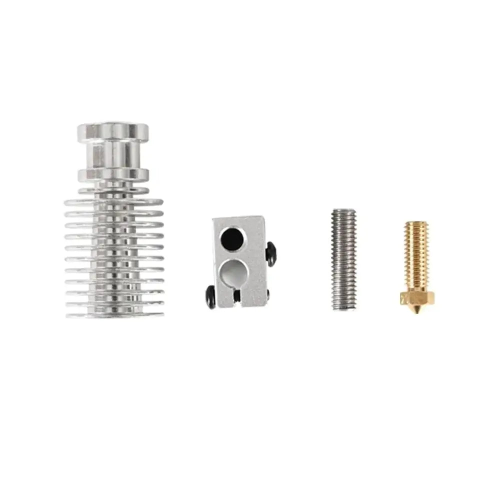 Tronxy 3D Printer Heatsink Heater Block Heat Break V6 Volcano Nozzle E3D Hotend 3D Printer Accessories 1.75mm Filament