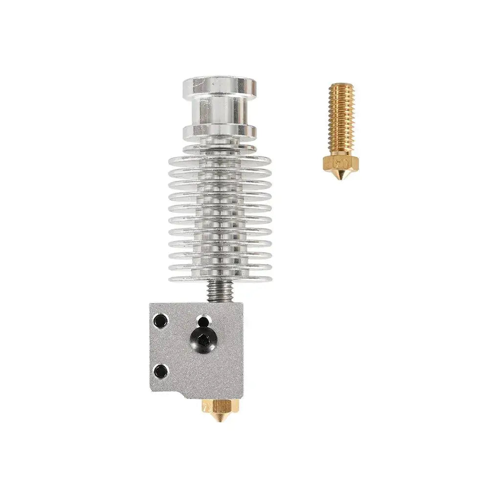 Tronxy 3D Printer Heatsink Heater Block Heat Break V6 Volcano Nozzle E3D Hotend 3D Printer Accessories 1.75mm Filament