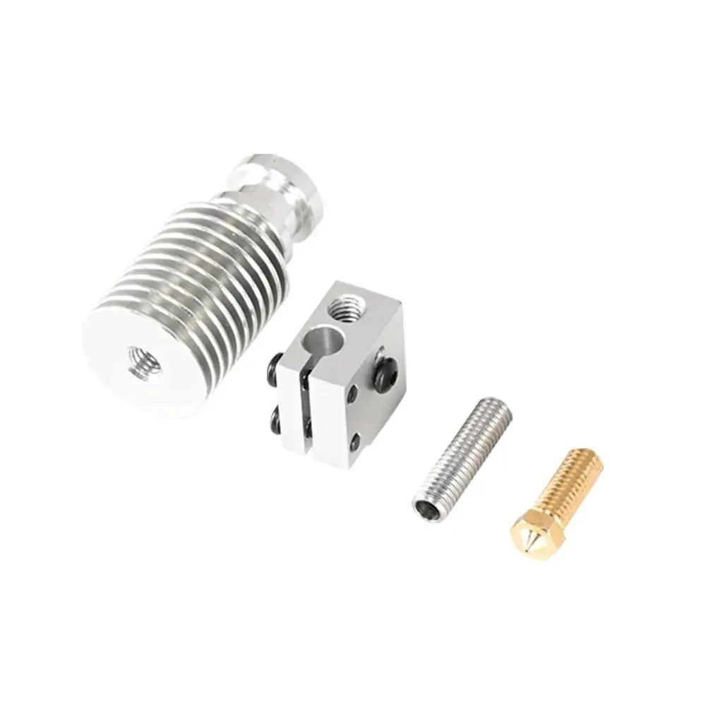 Tronxy 3D Printer Heatsink Heater Block Heat Break V6 Volcano Nozzle E3D Hotend 3D Printer Accessories 1.75mm Filament