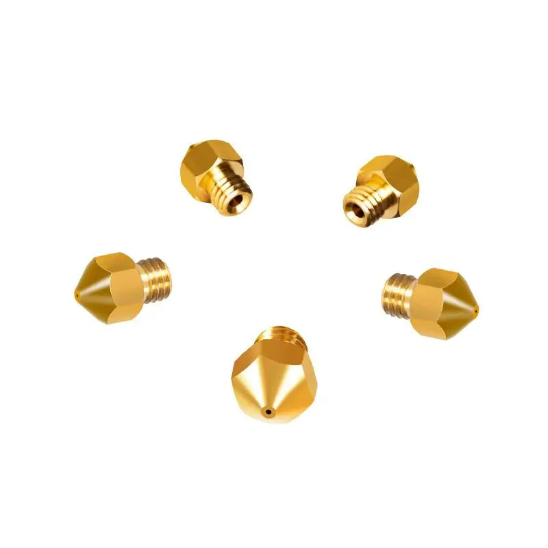 Tronxy 3D Printer MK8 Copper Nozzle 3D Printer Accessories Extruder Nozzle Size 0.2mm 0.3mm 0.4mm 3D Printing Parts Brass Nozzles Filament Head