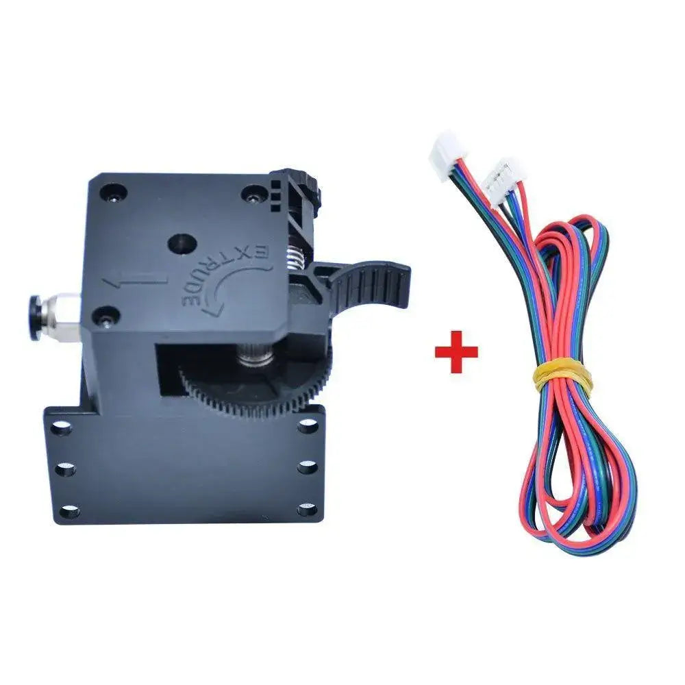 Tronxy 3D Printer Titan Extruder for MK8 E3D V6 Hotend J-head with Motor Cable