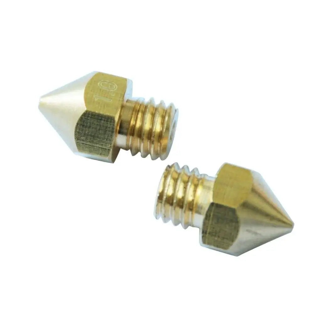 Tronxy 3D Printer MK8 M6 Nozzle Brass Copper Nozzle 3D Printer Parts 1.75mm Filaments J-Head Extrusion DIY 3D Printing Printer Accessories