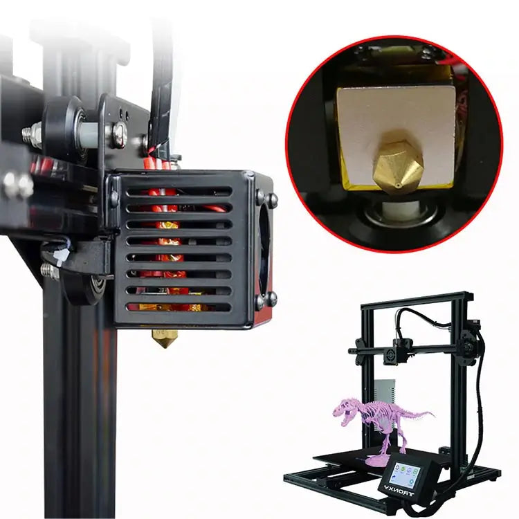Tronxy 3D Printer MK8 M6 Nozzle Brass Copper Nozzle 3D Printer Parts 1.75mm Filaments J-Head Extrusion DIY 3D Printing Printer Accessories