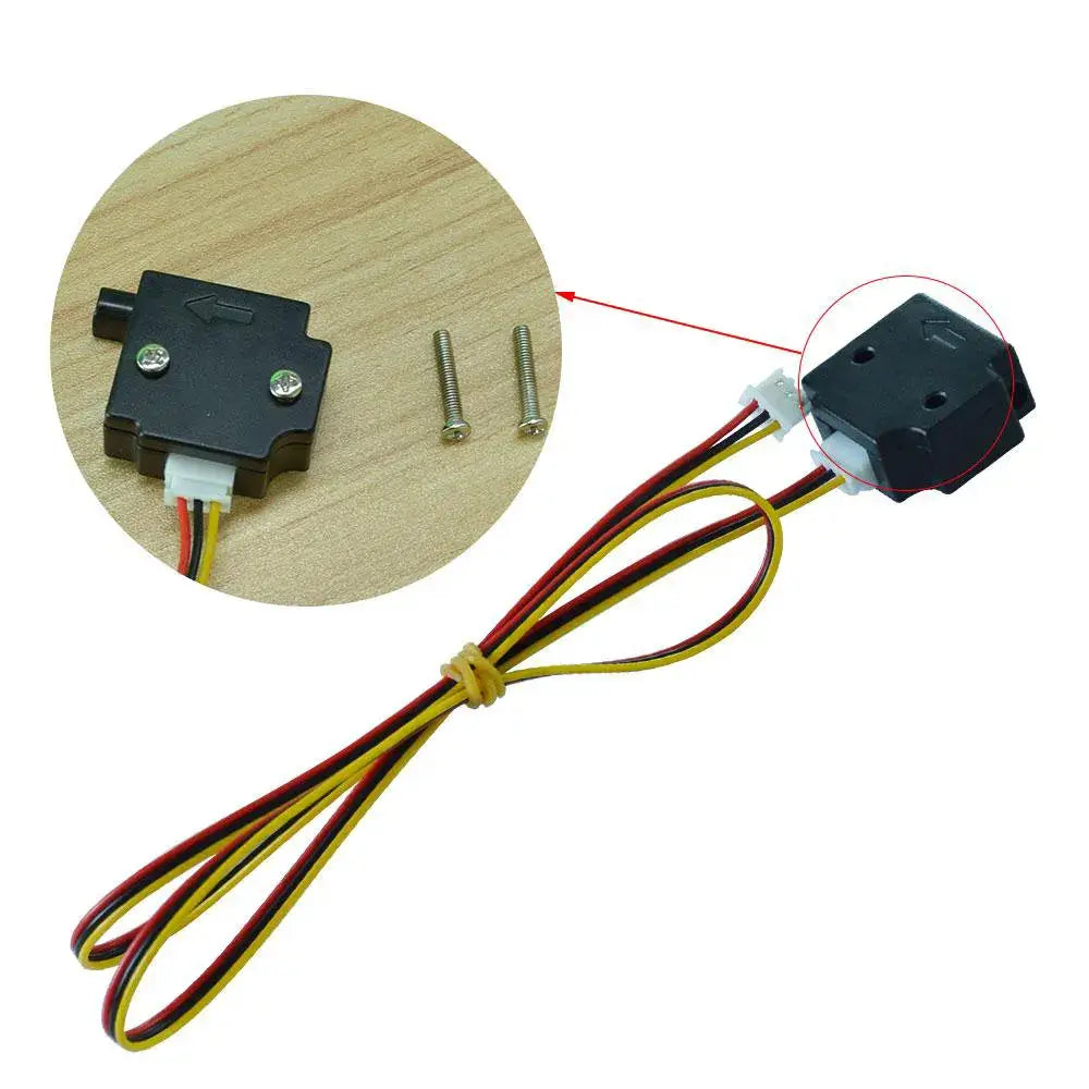 Tronxy 3D Printer Filament Sensor DIY 3D Printer Kit Translucent Filament Detector 3D Printing Accessories Filament Run-Out Detection Tronxy Accessories 3D Printer Upgrades
