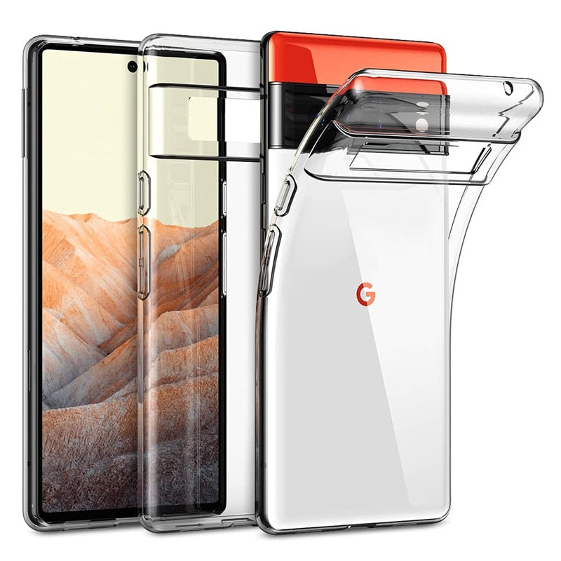 Slim Transparent Clear Case For Google Pixel Series