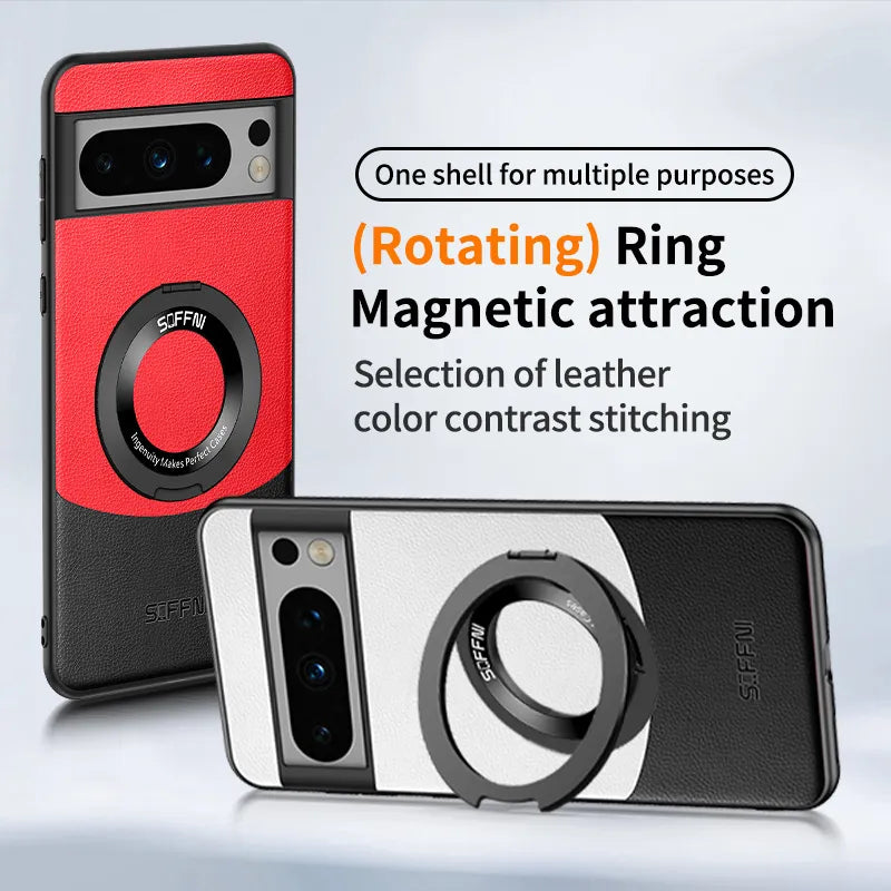 Magsafe Case with Ring For Google Pixel 8 Series