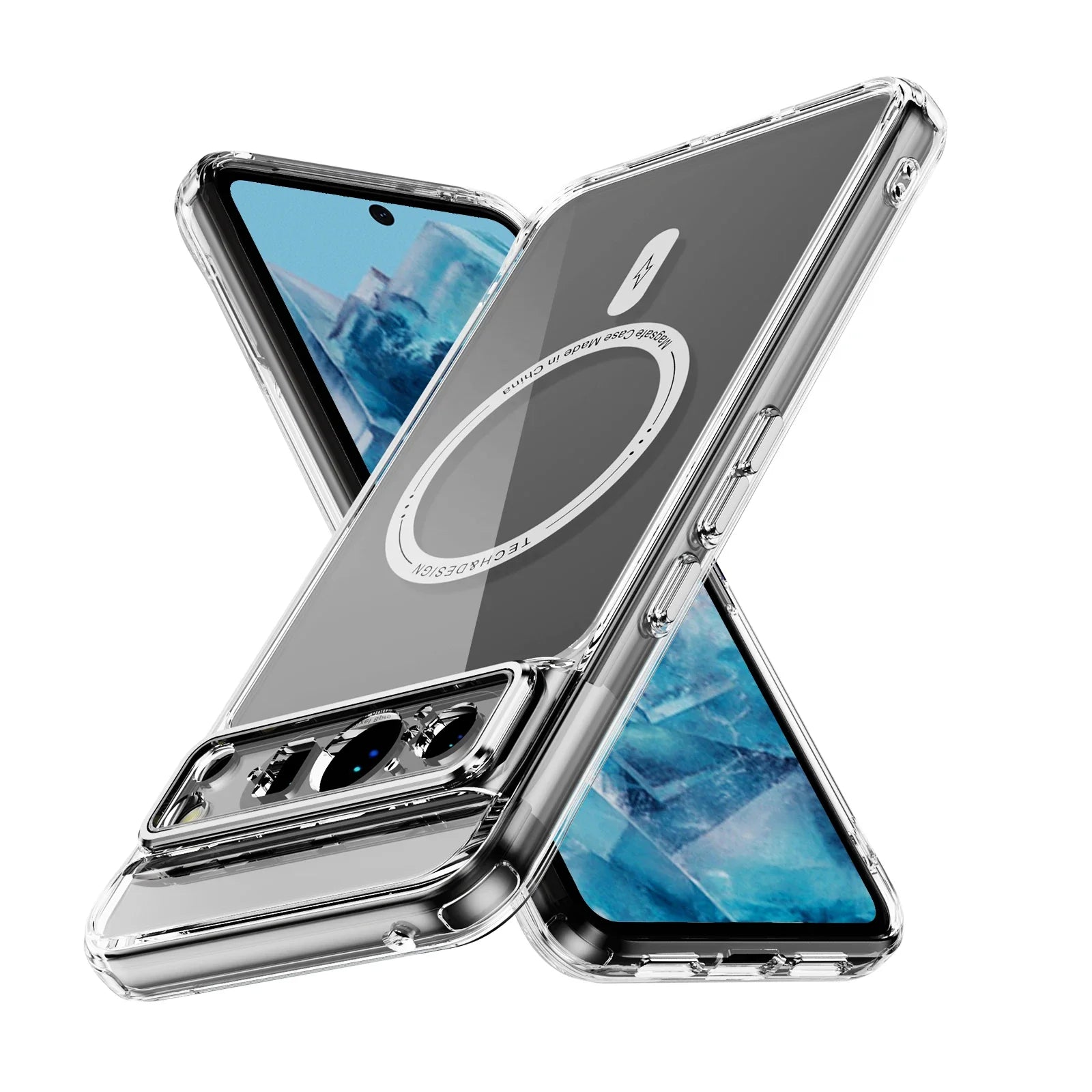 Slim Transparent Magsafe Case For Google Pixel 8 Series