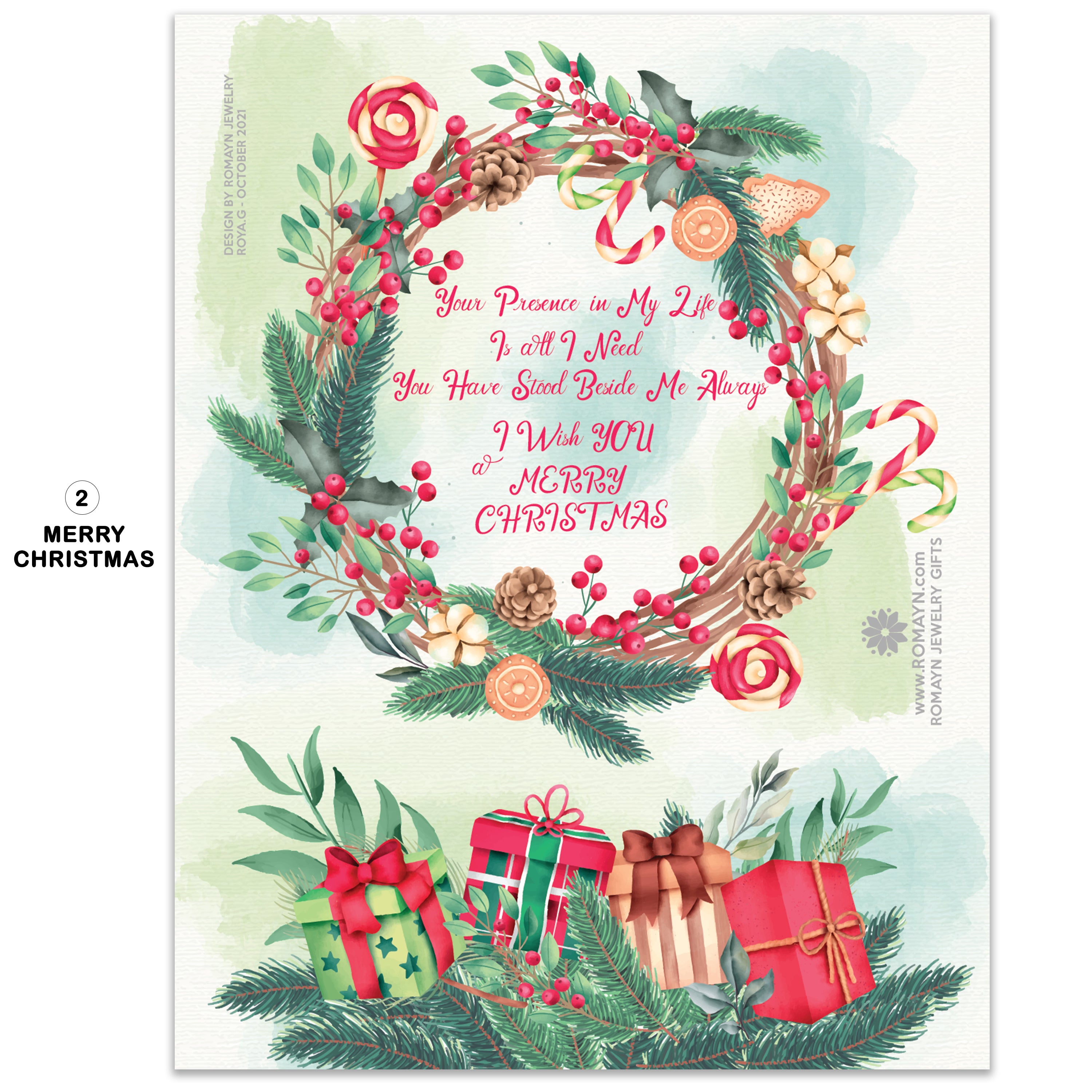 Christmas Cards, Happy Holiday Card, Happy New Year Cards