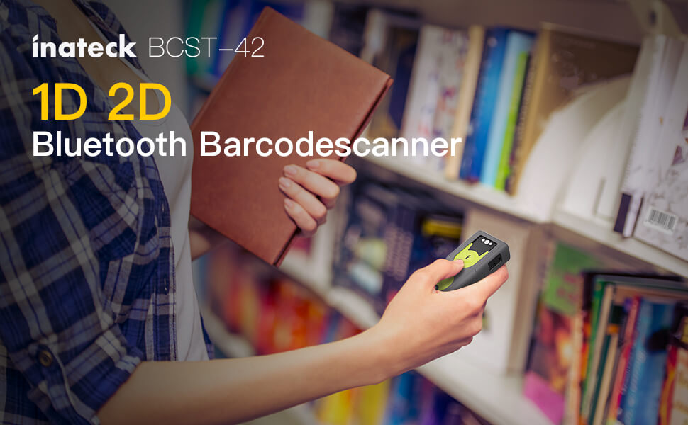 Inateck BCST-42_green Barcodescanner-1