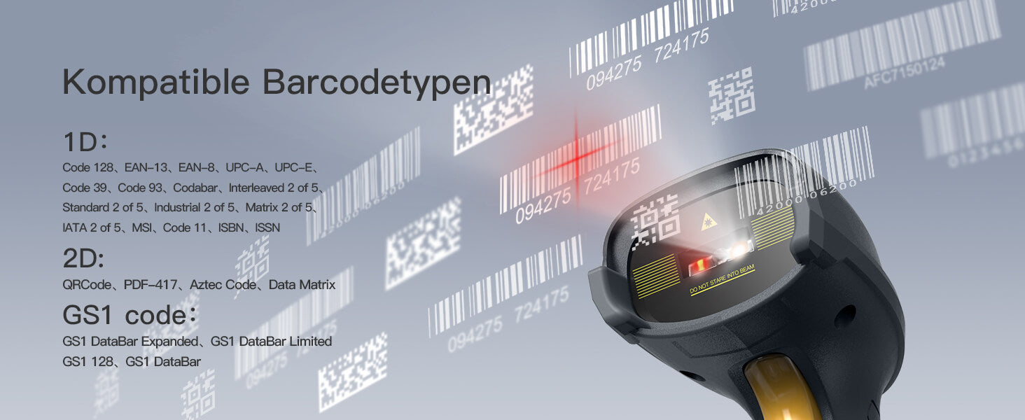 Inateck BCST-91 Barcode Scanner-6