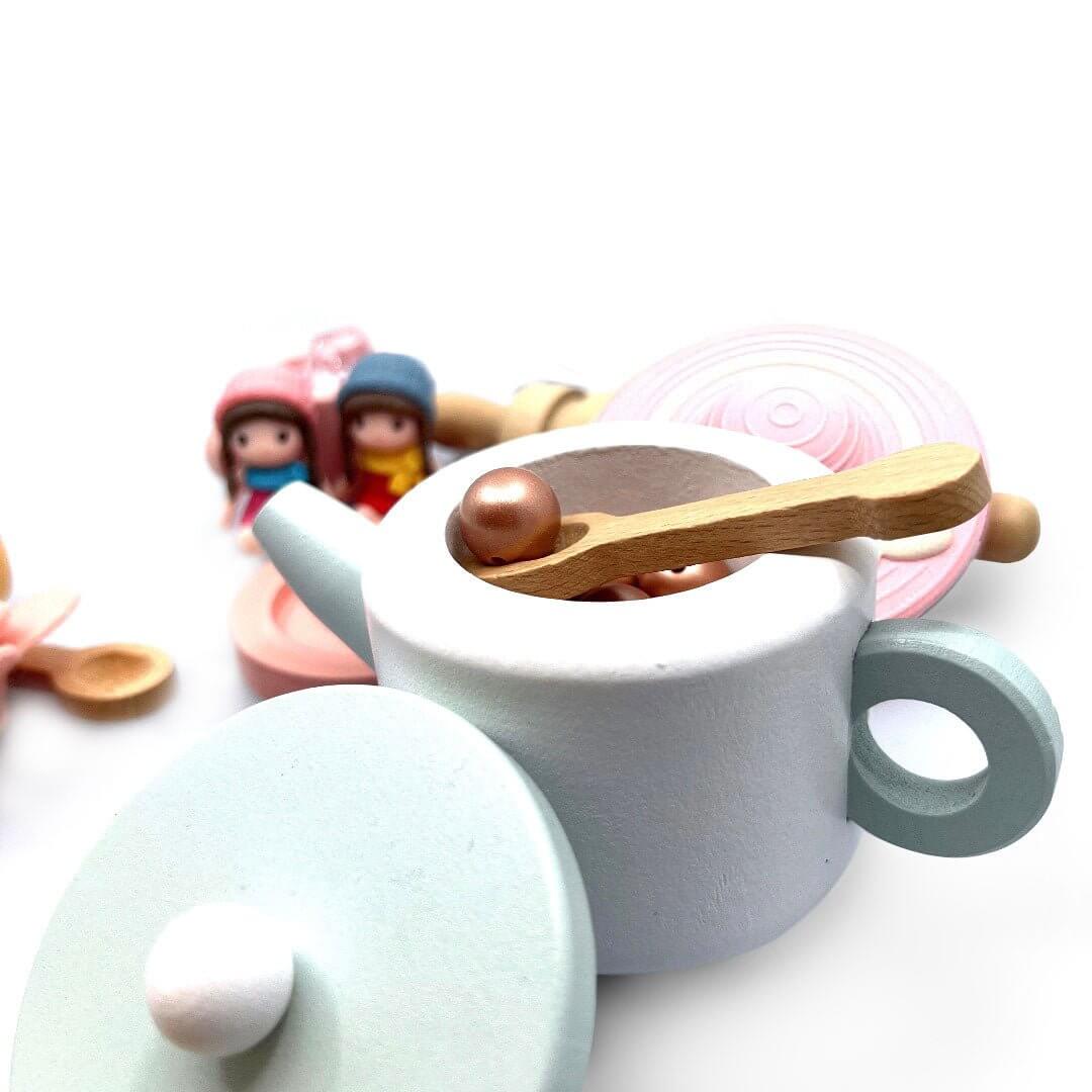 The Perfect Tea Party Set with Playdough