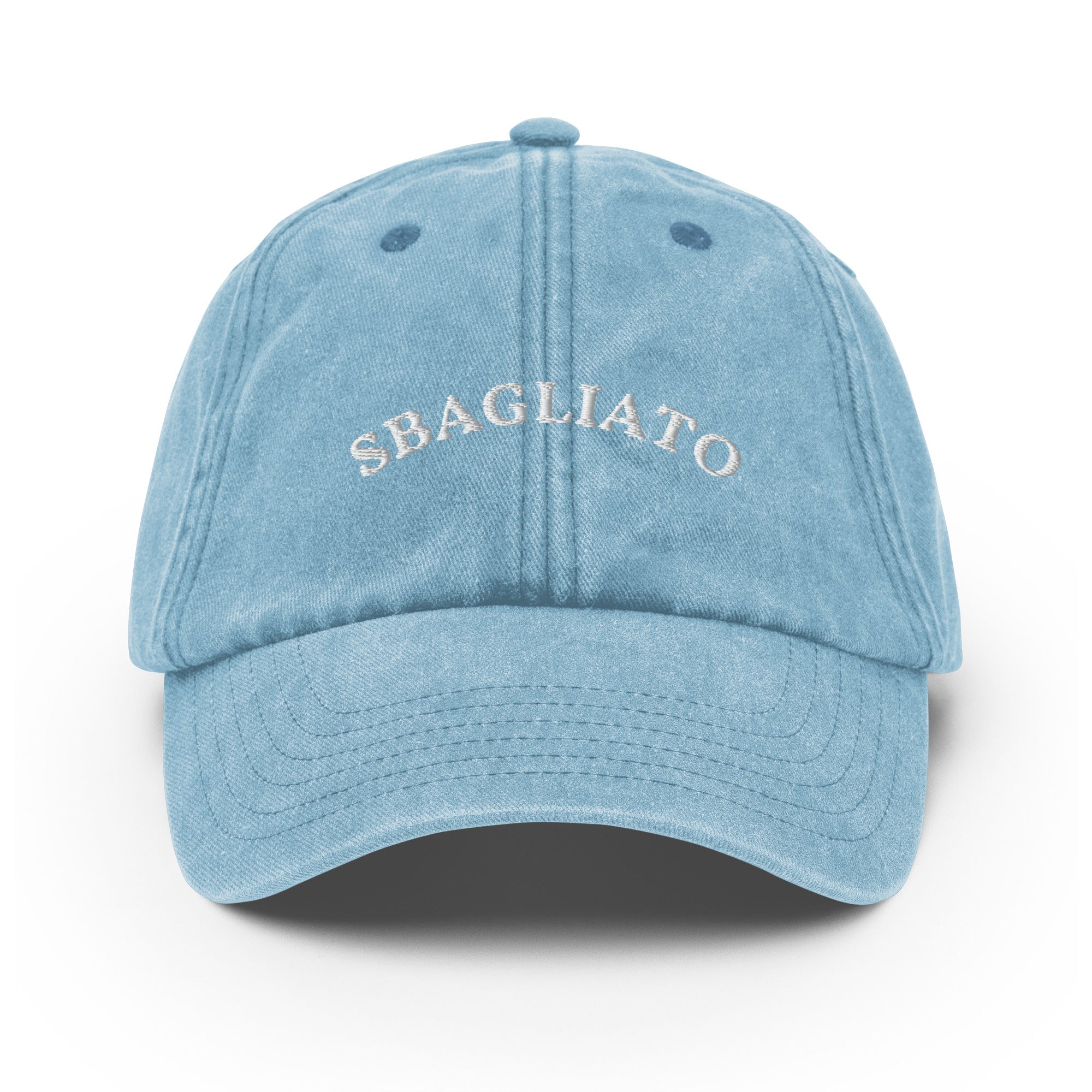 Sbagliato - Embroidered Vintage Cap