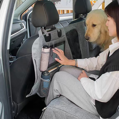 Dog Car Back Seat Cover For Tesla Models