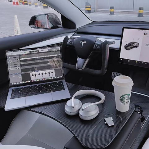 Klappbarer Laptop-Arbeitstisch für Tesla Model 3/Y