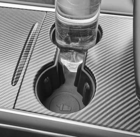 Inserto portabicchieri per console centrale