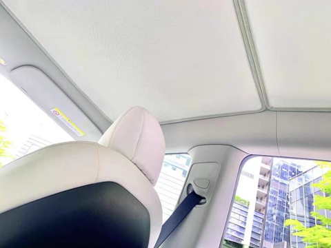 Tesla Glass Roof Sunshades