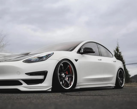 Tesla Model 3 with Air Suspension