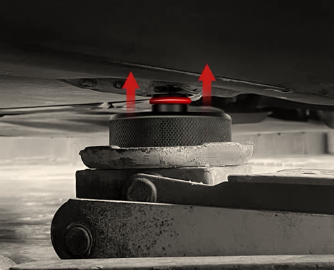 Piastre di sollevamento per martinetti Tesla