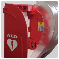 AIVIA 200 - Outdoor AED Wall Cabinet