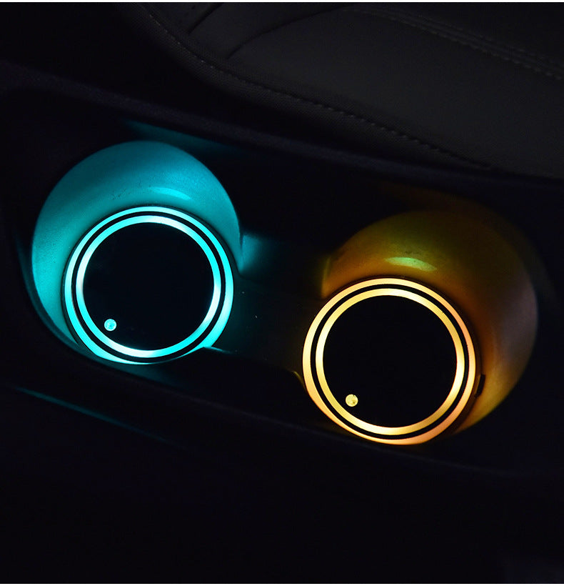 LED Colorful Cup Holder