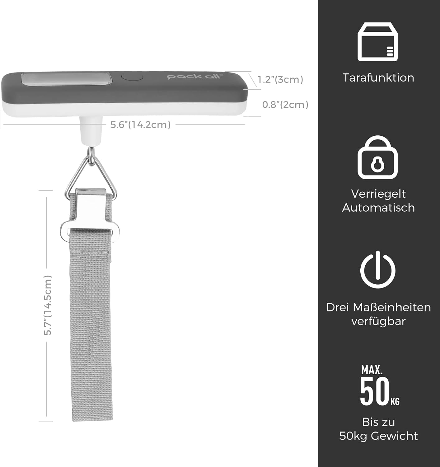 Digital Handheld Luggage Scale