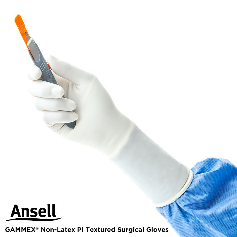 GAMMEX? Non-Latex PI Textured Surgical Gloves (200/cs)