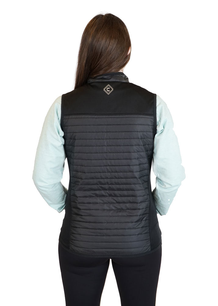 Black Primitive Puffer Concealed Carry Vest