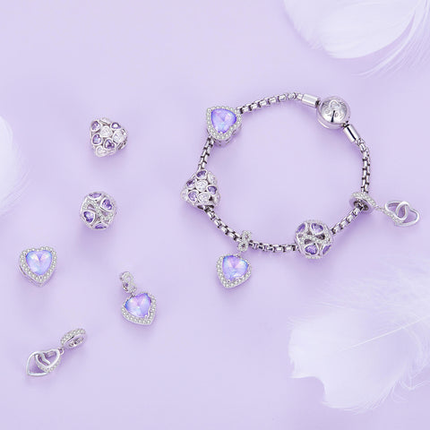 INFINITE LOVE GOLD VERMEIL CHARMS SET