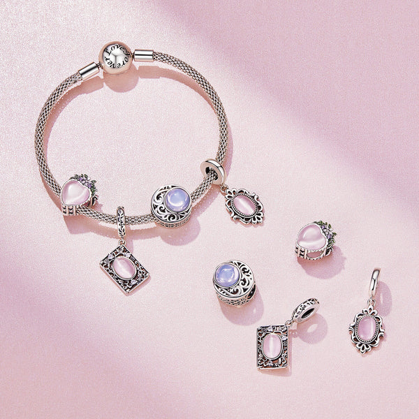 FANTASY LOVE GOLD VERMEIL CHARMS SET