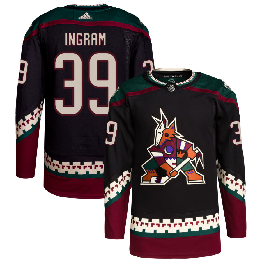 Connor Ingram Arizona Coyotes adidas Home Primegreen Authentic Pro Jersey - Black