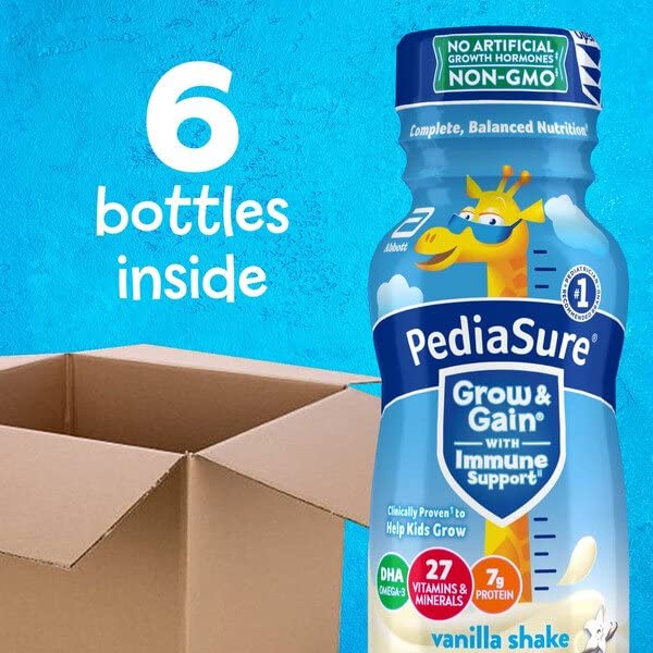 Pediasure Vanilla Drinks 6-Pack - 8 Ounce