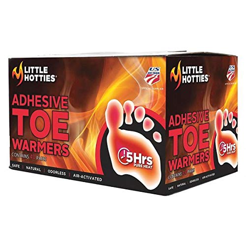 Toe Warmer, Up to 5 hr, 8 in. L, PK40