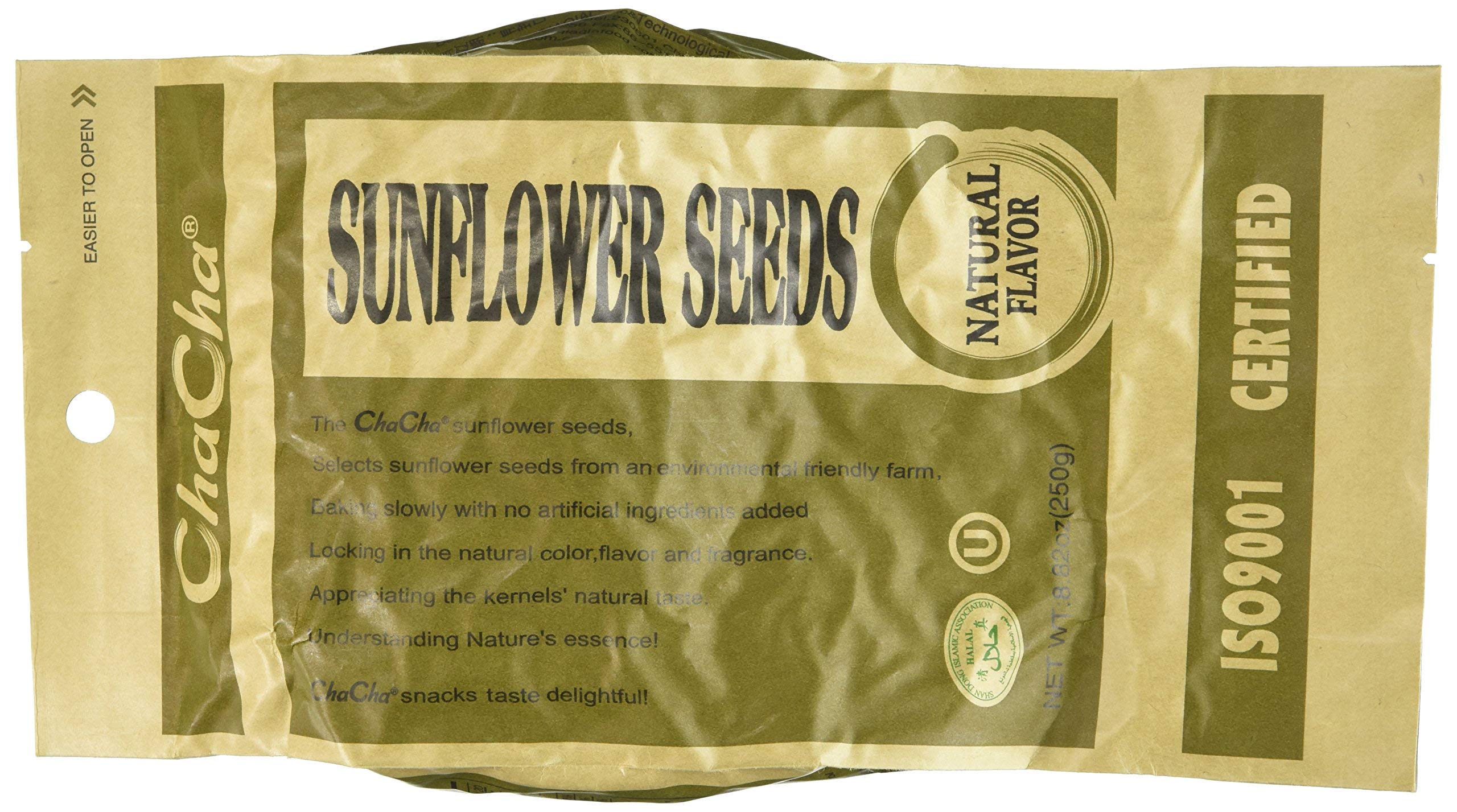 Sunflower Roasted and Salted Seeds (All Nature) 250g X 18bags - PACK OF 3