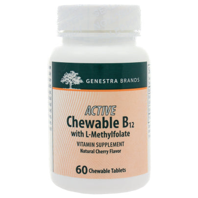 Active Chewable B12 + L-Methylfolate 60 Chewables