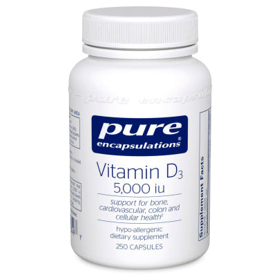 Vitamin D3 125mcg (5,000IU) 250 capsules